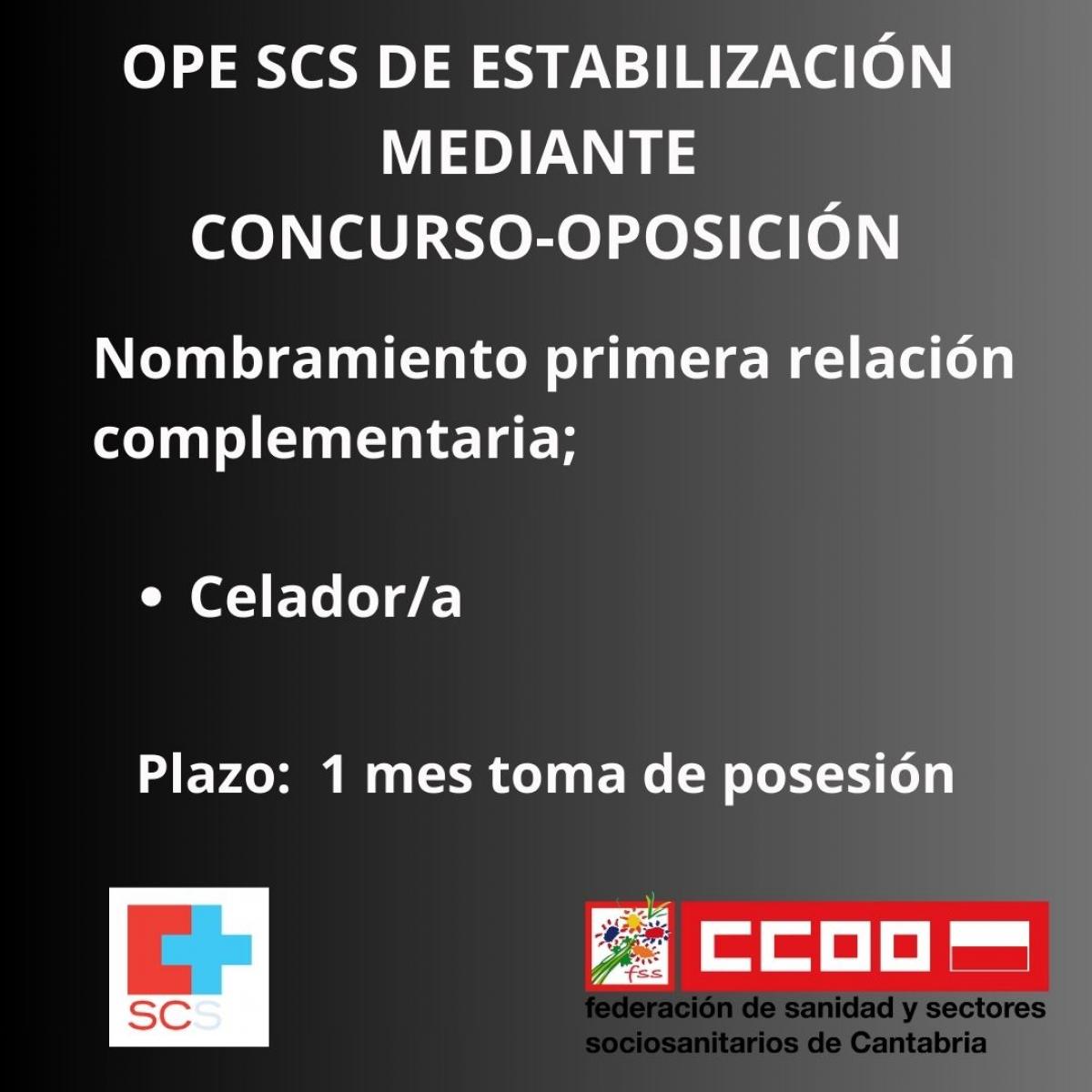 Nombramiento primera relacin complementaria