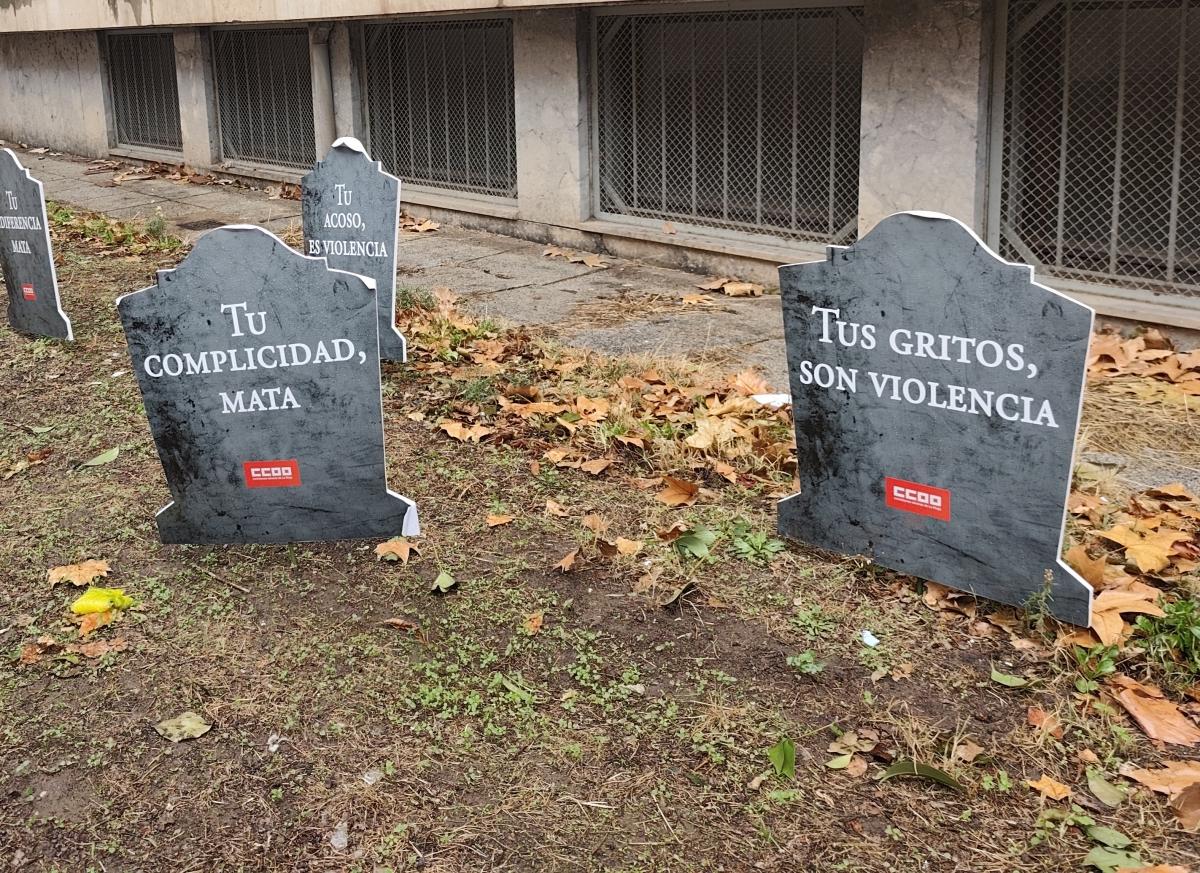 El espacio violeta de CCOO La Rioja denuncia mas de 50 mujeres asesinadas este año