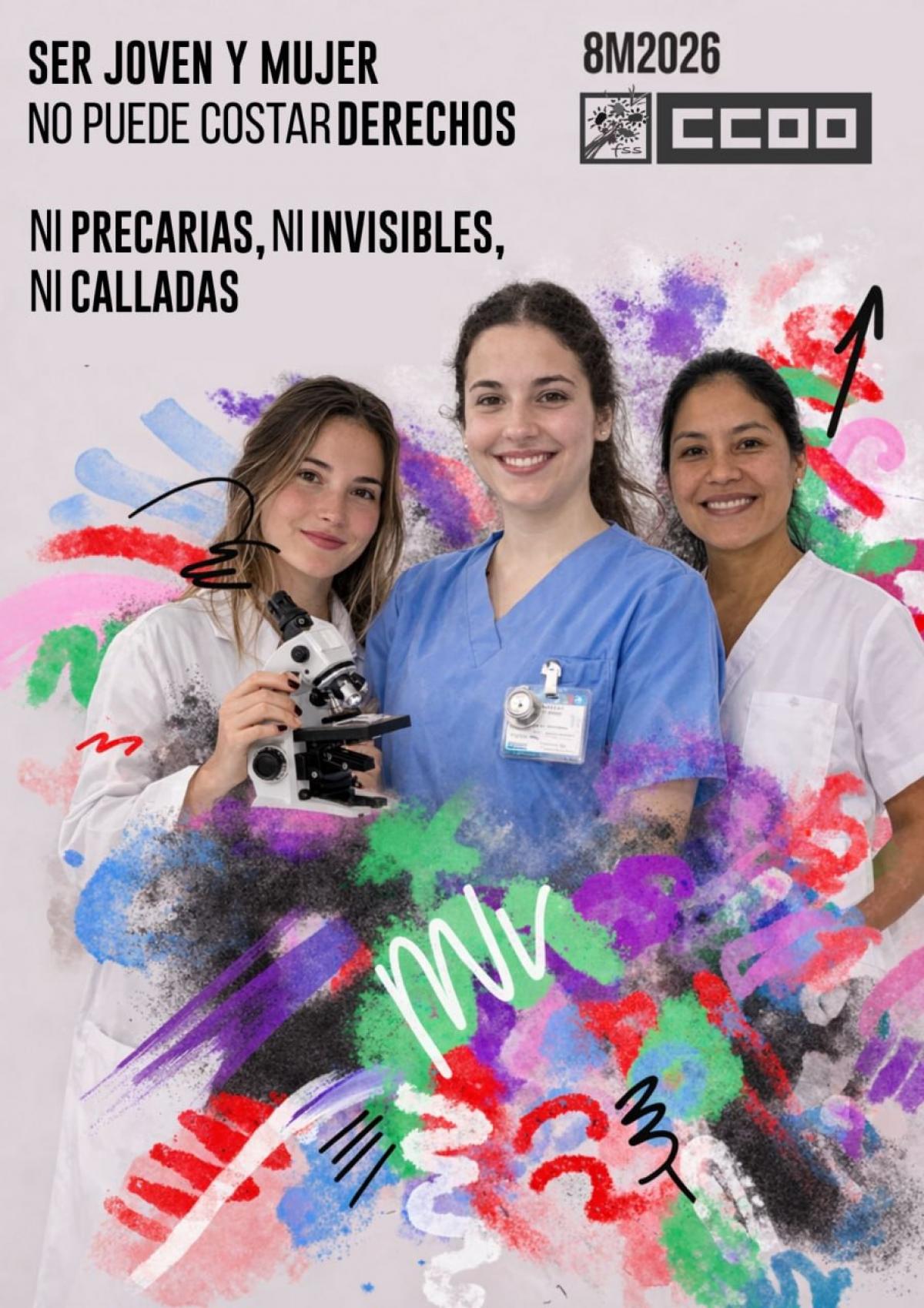 Ser joven y mujer no puede costar derechos