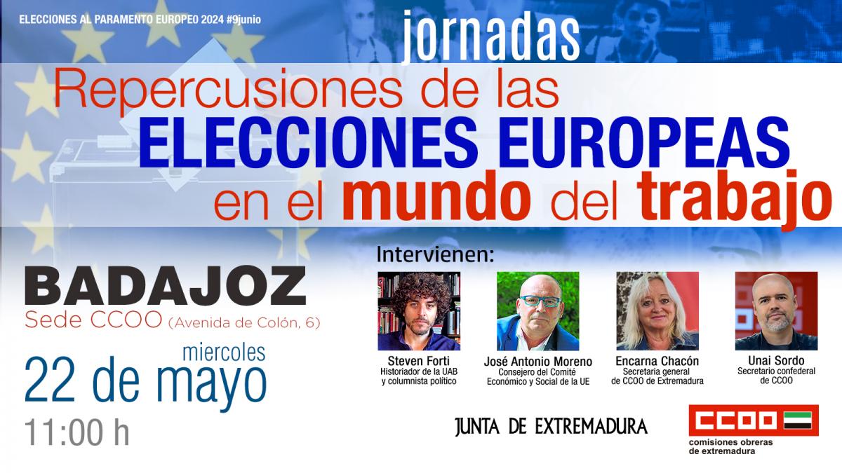 Jornadas en Badajoz sobre Elecciones Europeas 2024