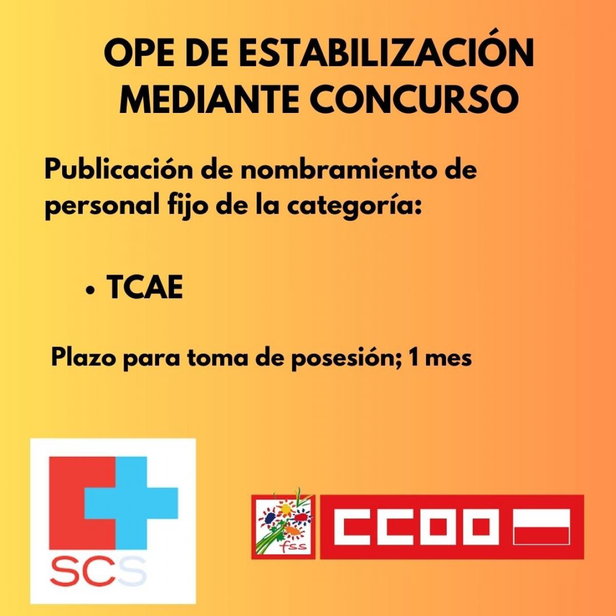 OPE Concurso TCAE