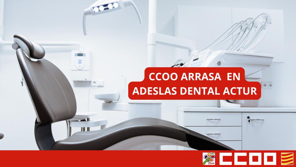 CCOO arrasa en las elecciones de Adeslas dental Actur