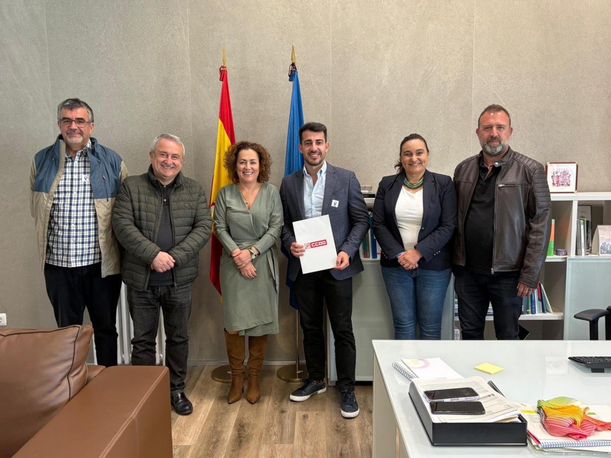 Reunión en el Ministerio de Educación con la propuesta de la FSS-CCOO para desarrollar los grados universitarios de los Técnicos Superiores Sanitarios