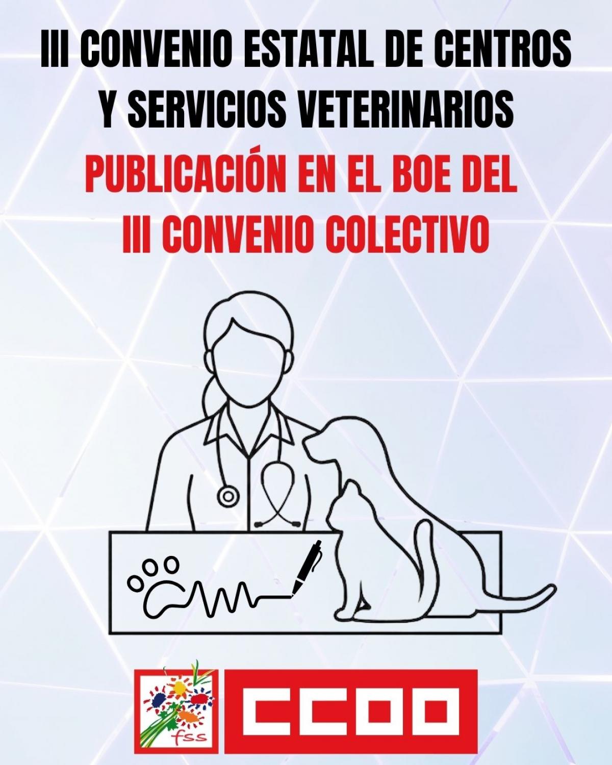 III Convenio Estatal de centros y servicios veterinarios