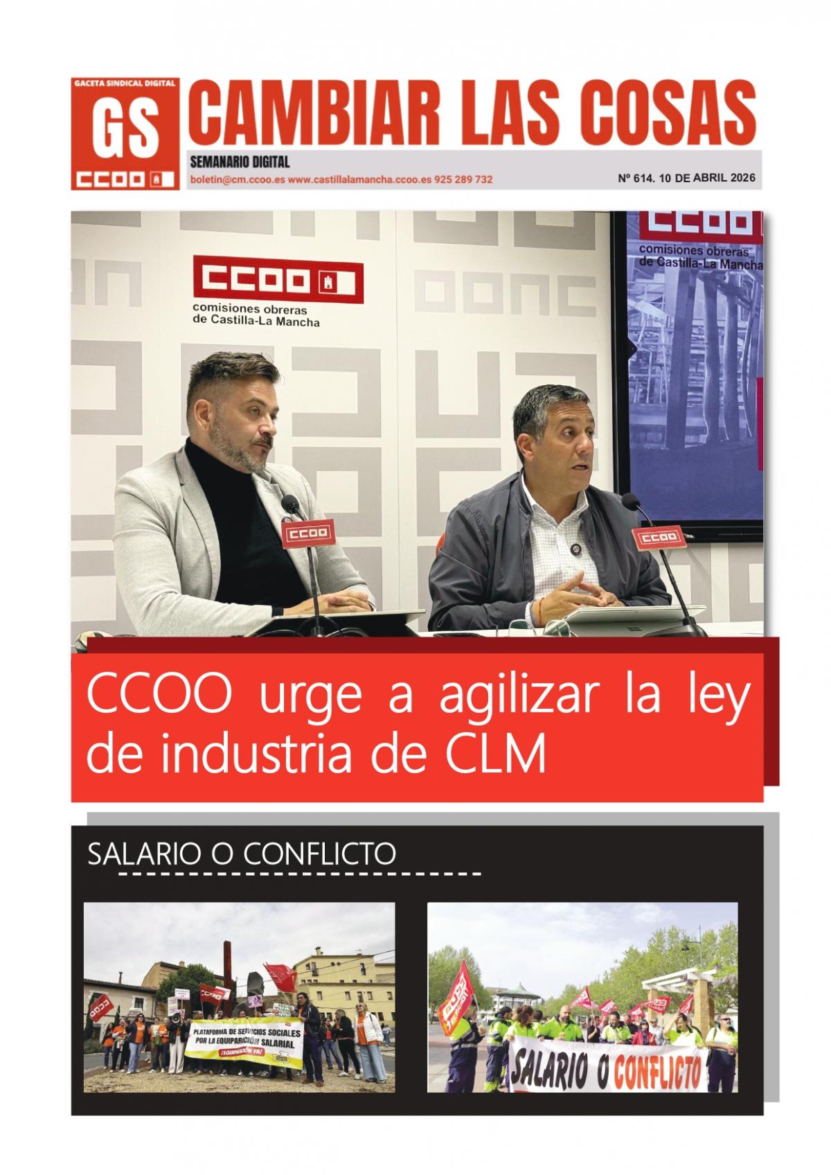 GSD CCOO CLM nº 614