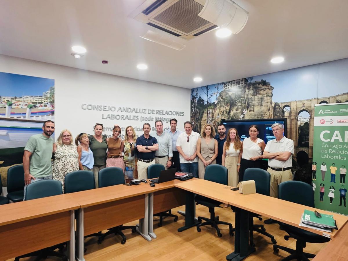 Firma del convenio.