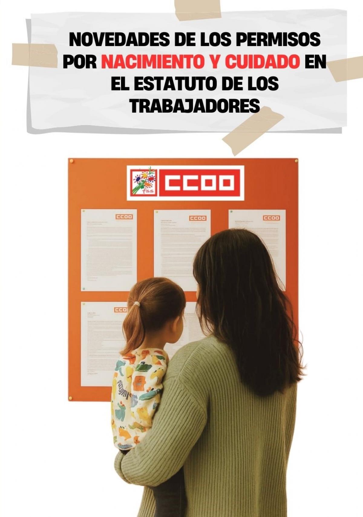 Novedades de los permisos por nacimiento y cuidado en el Estatuto de los Trabajadores