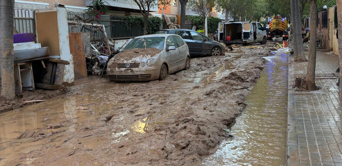 Efectos de la dana en Picanya