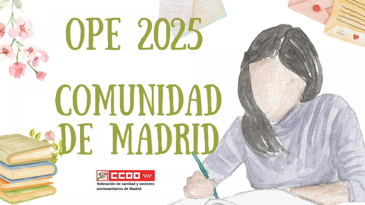 OPE 2025 Administración Pública Comunidad de Madrid