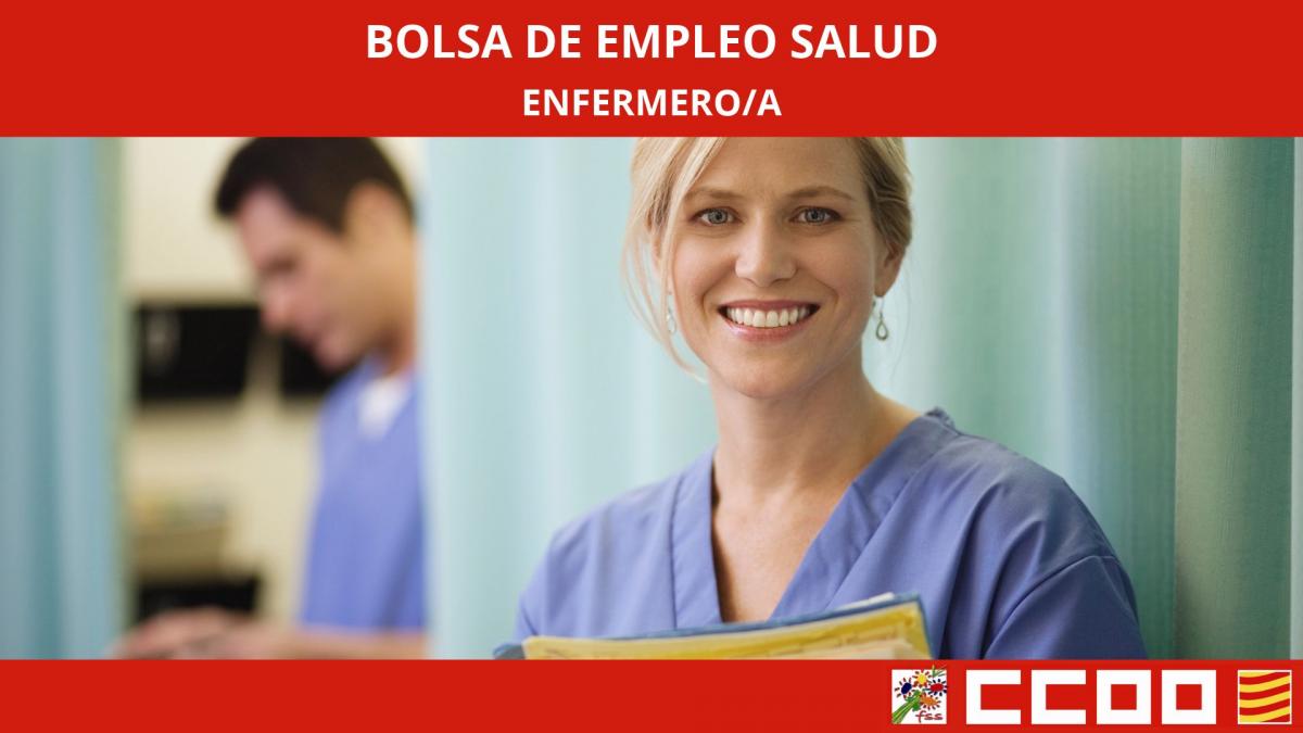 Bolsa empleo SALUD Enfermería