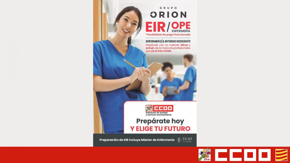 Preparación del EIR y OPE de enfermería