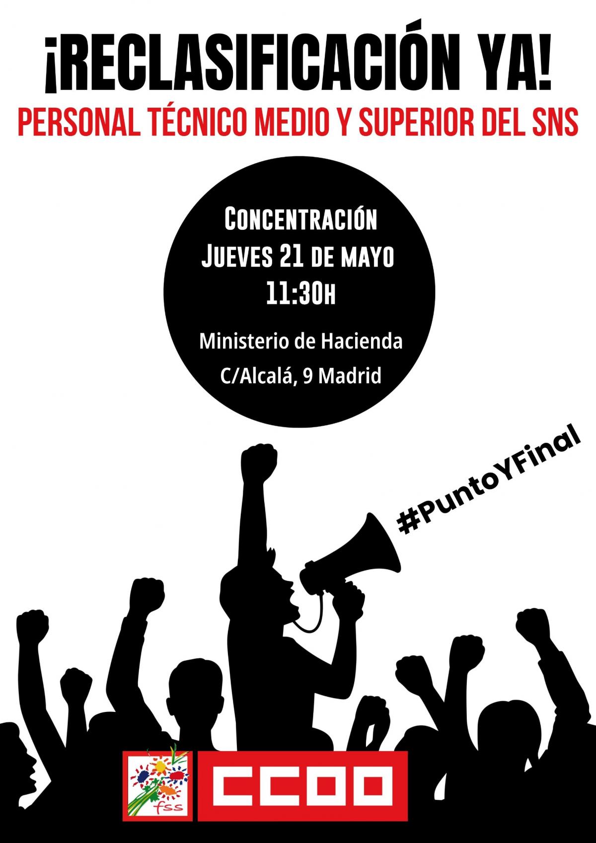 Concentración 21 de mayo