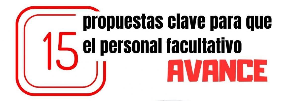 15 propuestas clave para que el personal facultativo avance