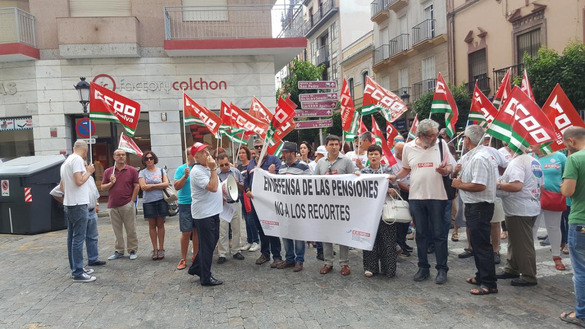 Movilización en Huelva.