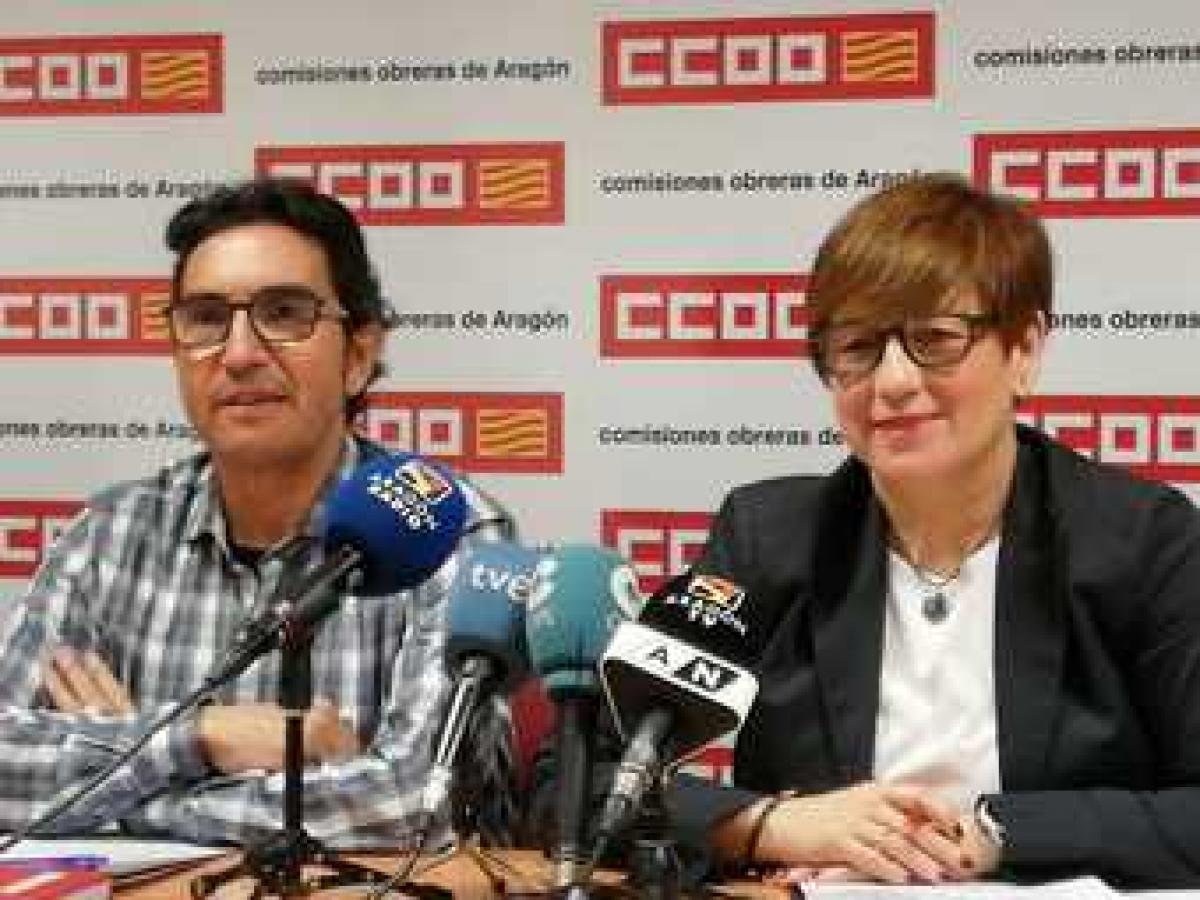 Delia Lizana y Mario Lolumo durante la rueda de prensa.