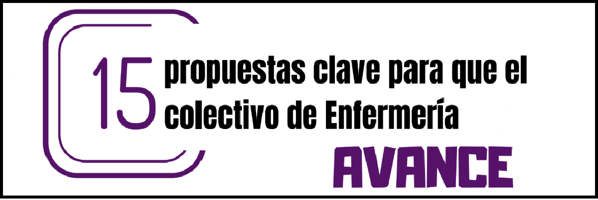 15 propuestas clave enfermería