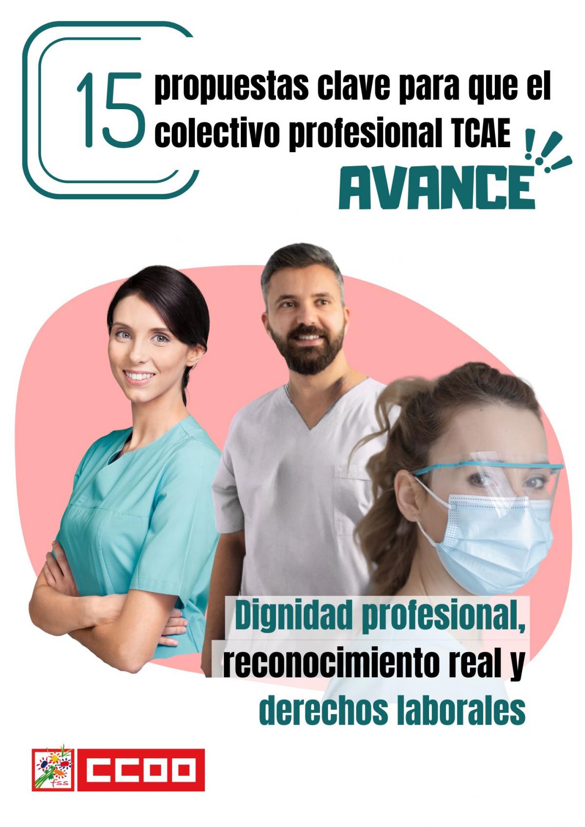 15 propuestas clave para que el colectivo profesional TCAE avance