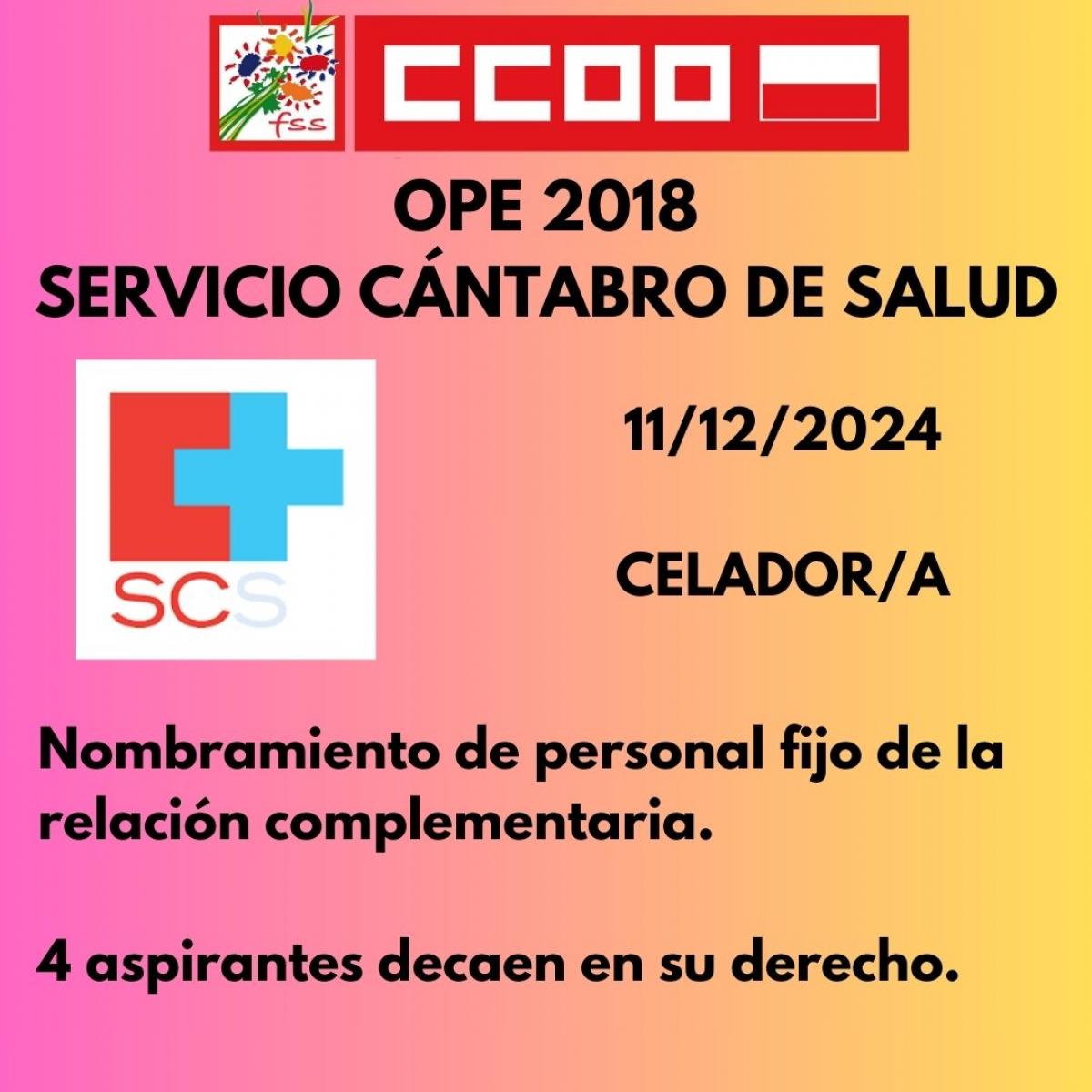 ope compl. 3 celador/a