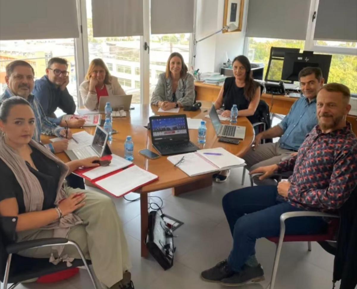 Reunión de la FSS-CCOO Región de Murcia con el SMS