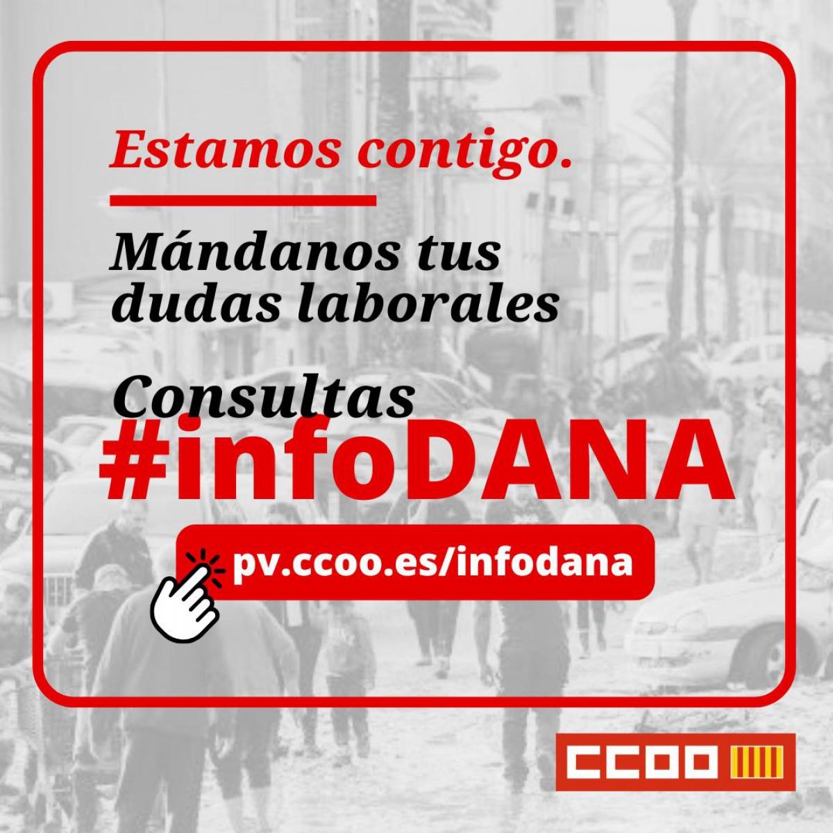 Consultas laborales por las consecuencias de la Dana.