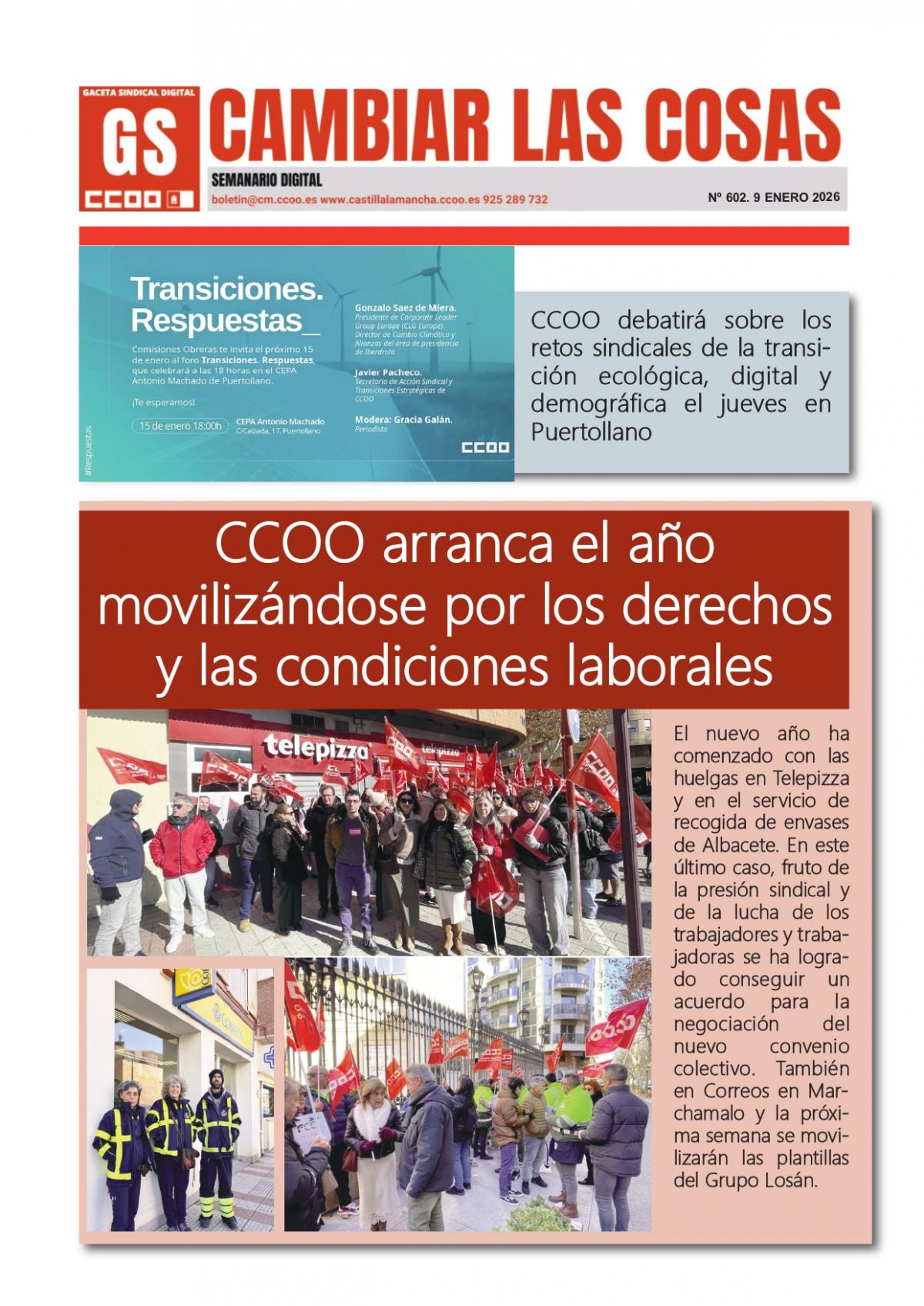 GSD CCOO CLM 602
