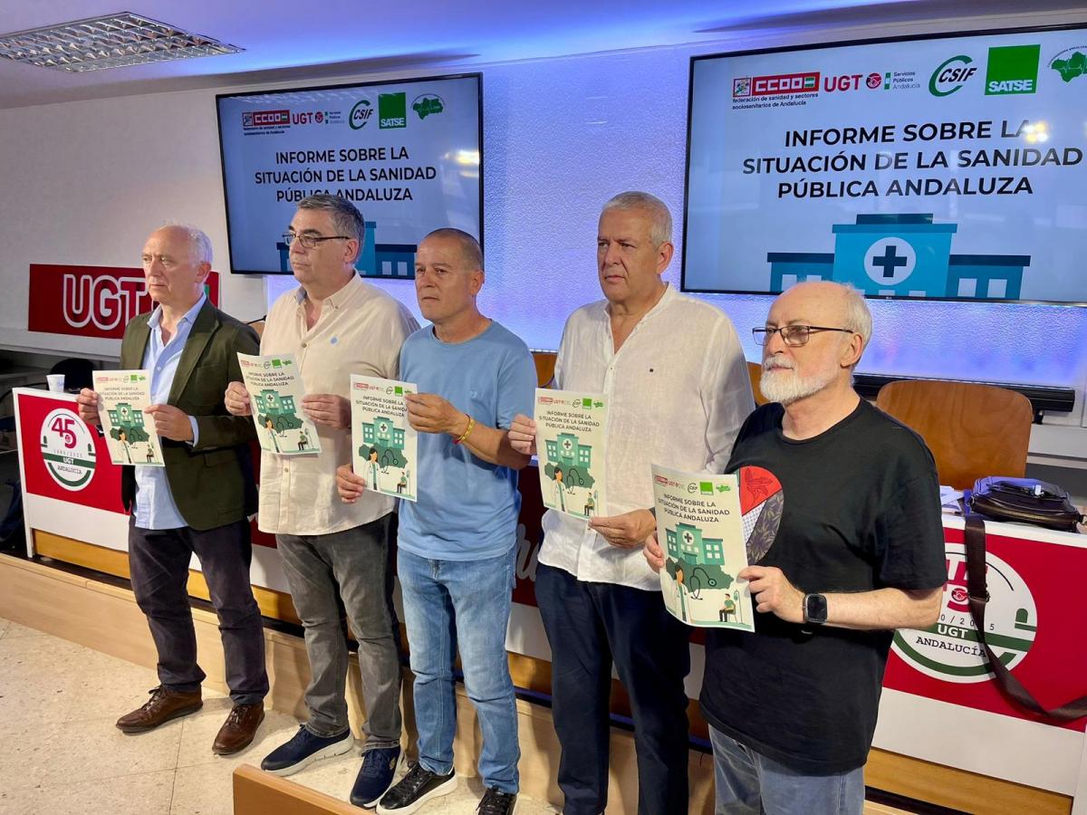 Presentacin del informe sobre la situacin de la sanidad pblica andaluza