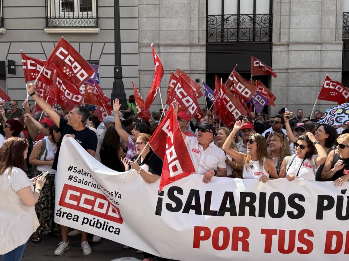 Movilizacin del rea Pblica de CCOO