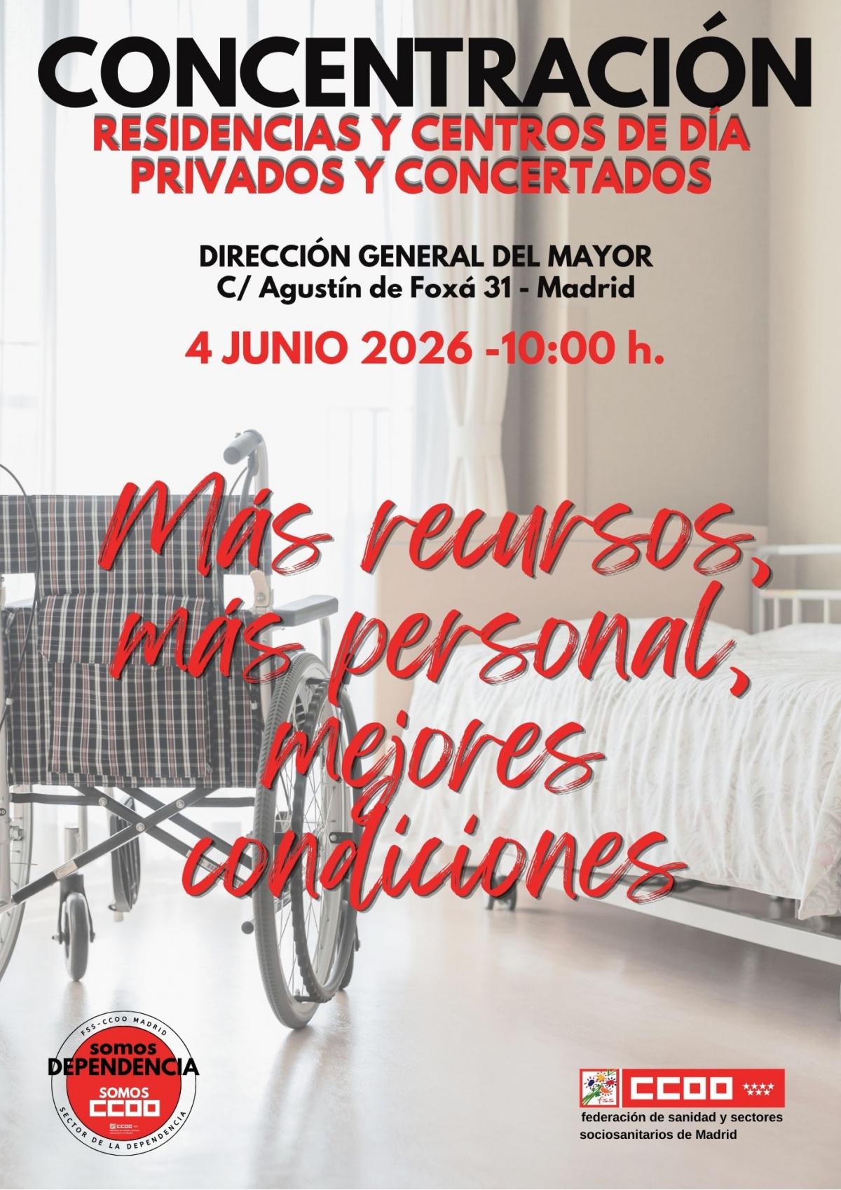 Concentración dependencia 4 junio