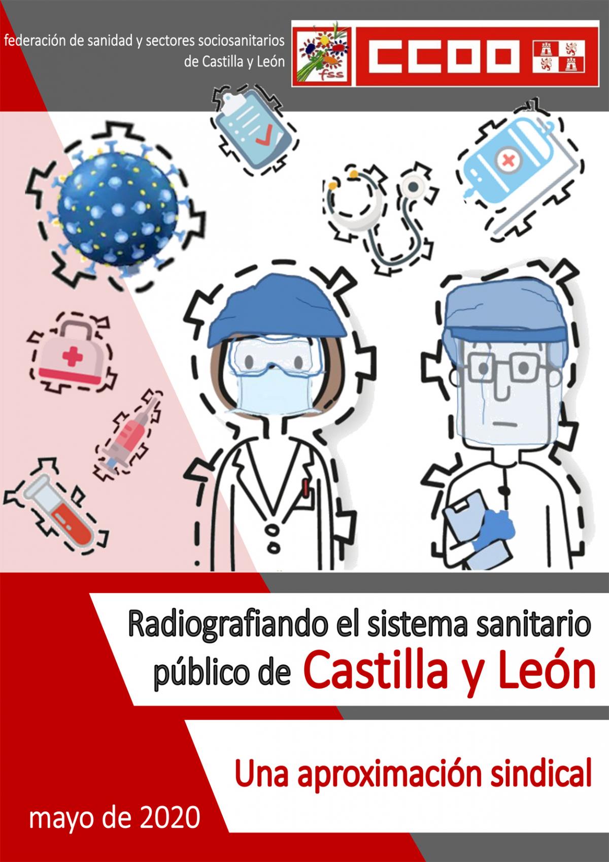 Portada del estudio Radiografía del sistema sanitario pública de Castilla y León