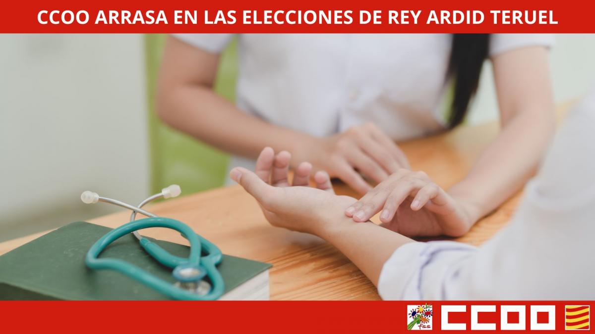 CCOO arrasa en las elecciones de Rey Ardid de Teruel