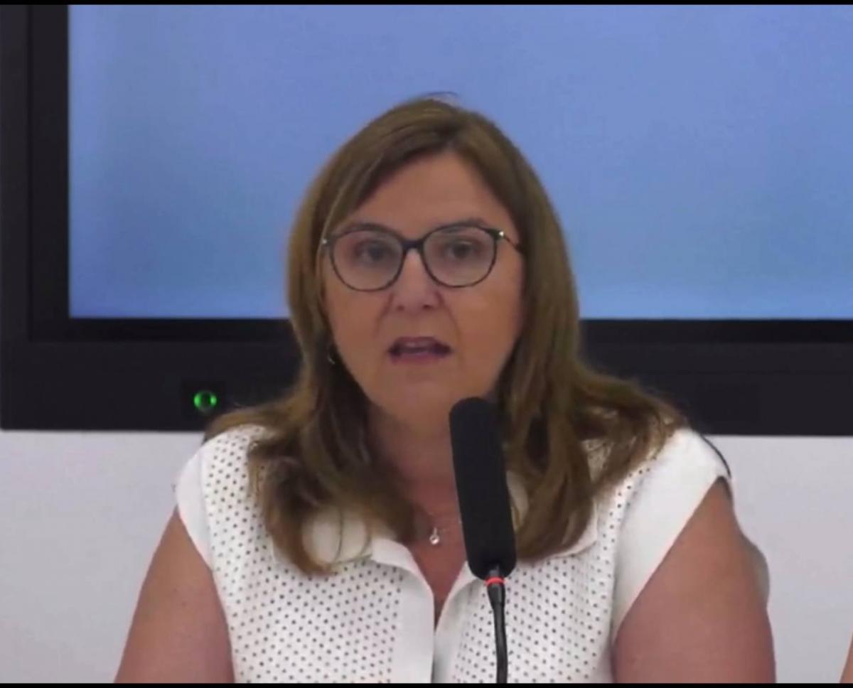 Intervencin de Luca Garca (FSS-CCOO) en la rueda de prensa