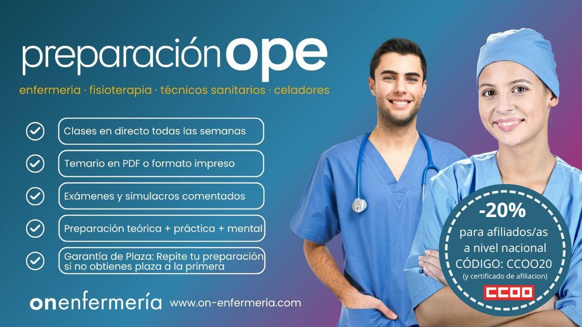 Descuento preparación OPE