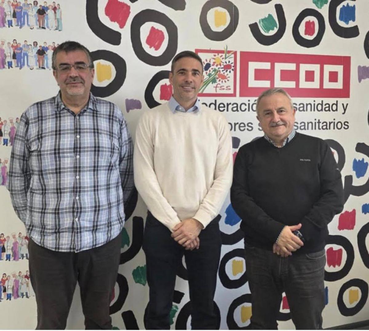 Reunión de CCOO y el Consejo de Colegios Veterinarios