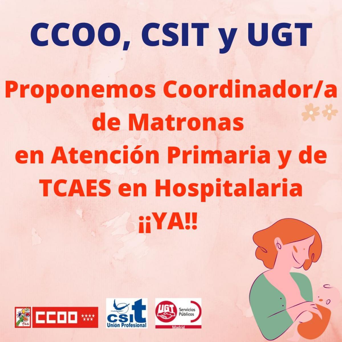 Coordinadora de TCAEs y Matronas