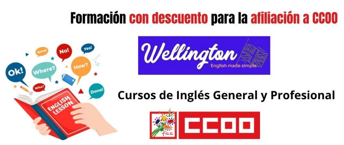 Formación con descuento para la afiliación a CCOO - Wellington