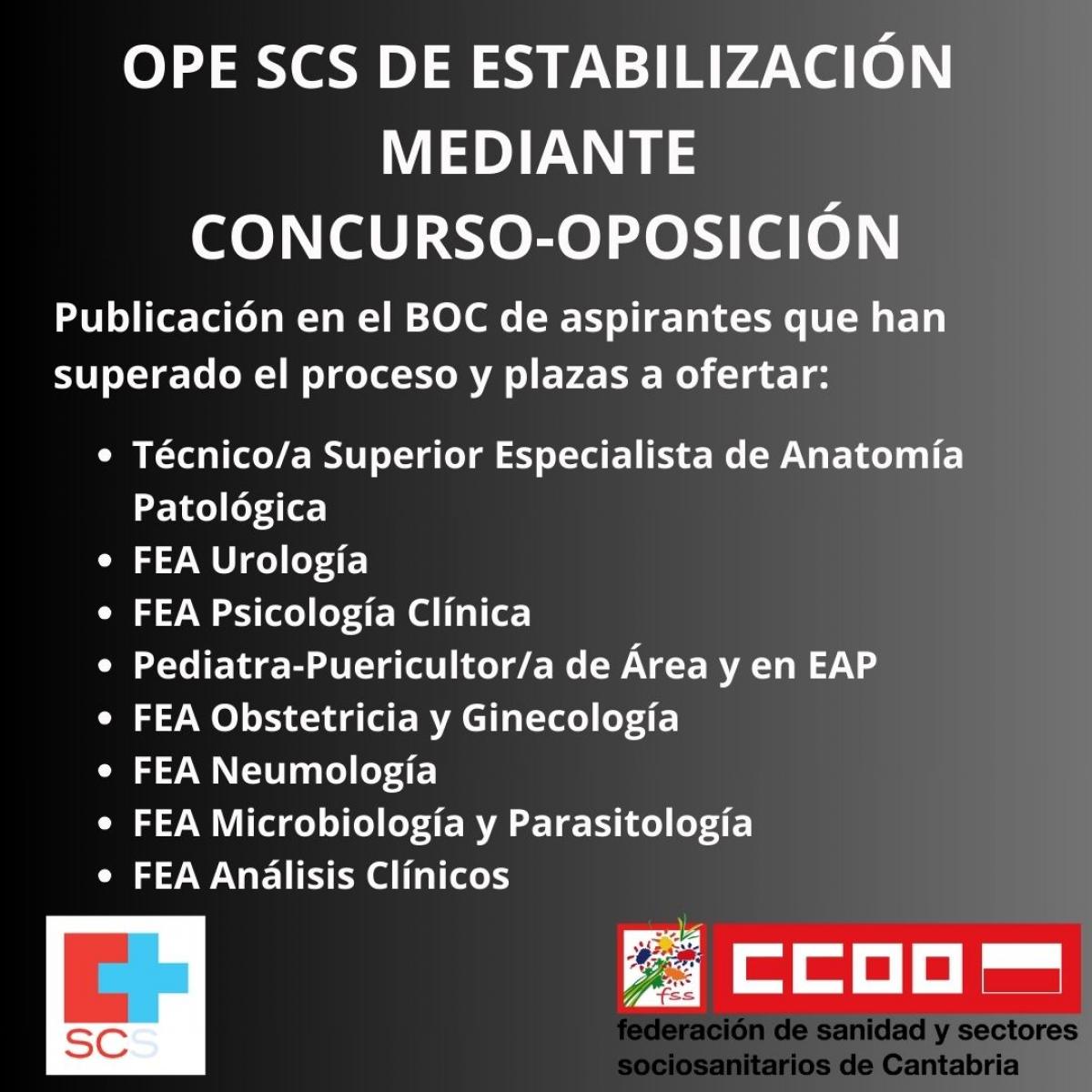 OPE Concurso- oposicin BOC