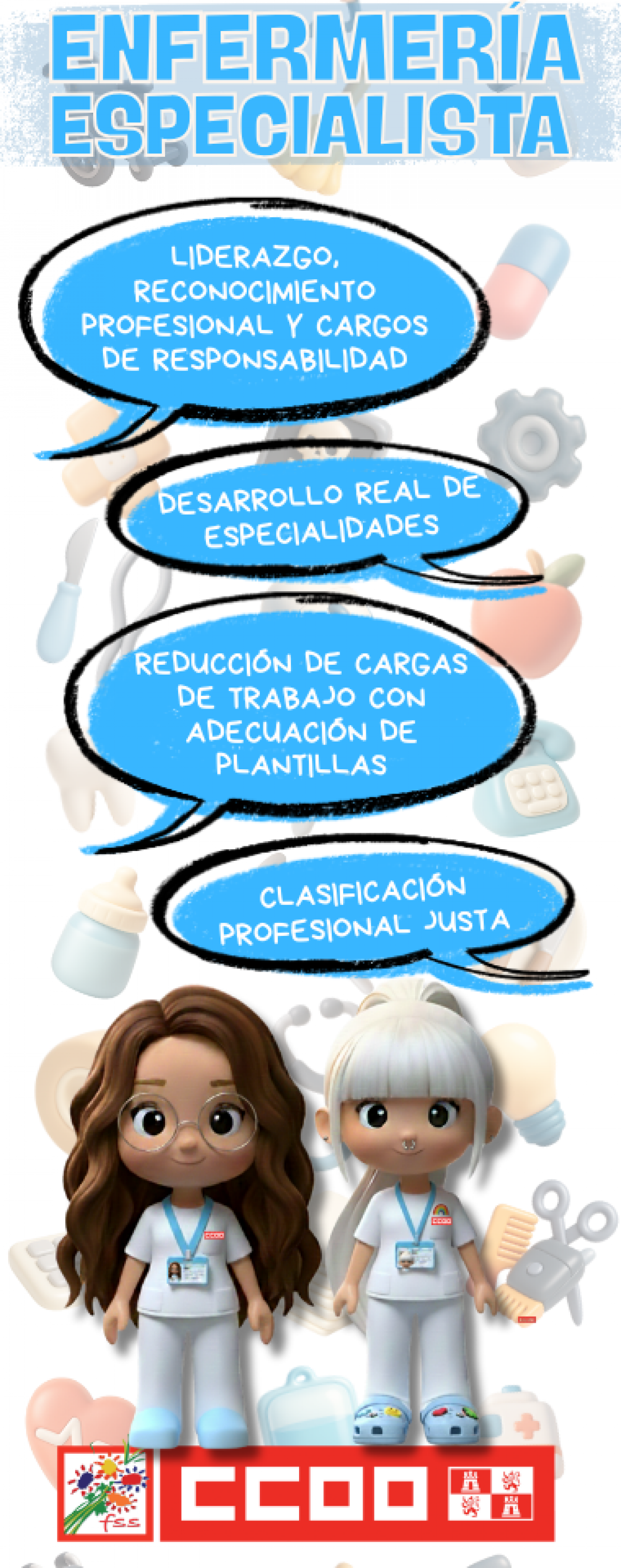 REIVINDICACIONES ENFERMERÍA ESPECIALISTA