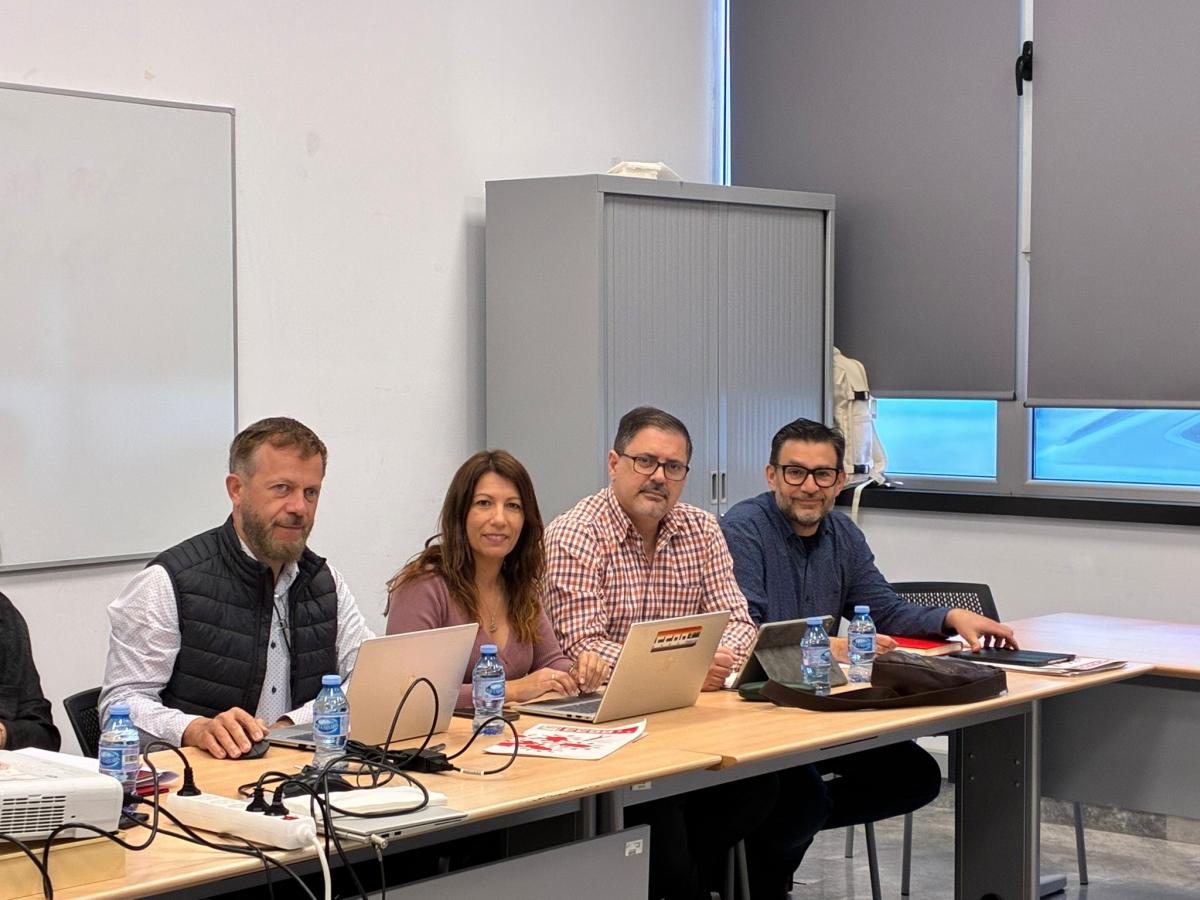 Representantes de CCOO en la Mesa Sectorial de Sanidad