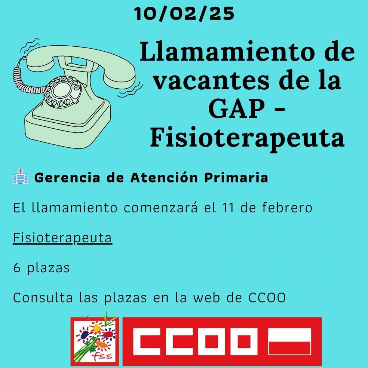 Llamamiento de vacantes