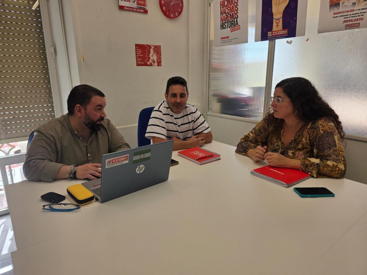CCOO e IU Jerez.