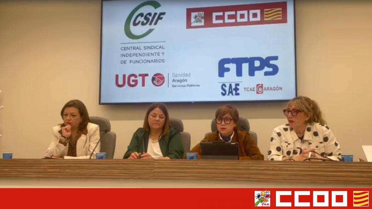 Rueda de prensa movilizaciones 17 abril