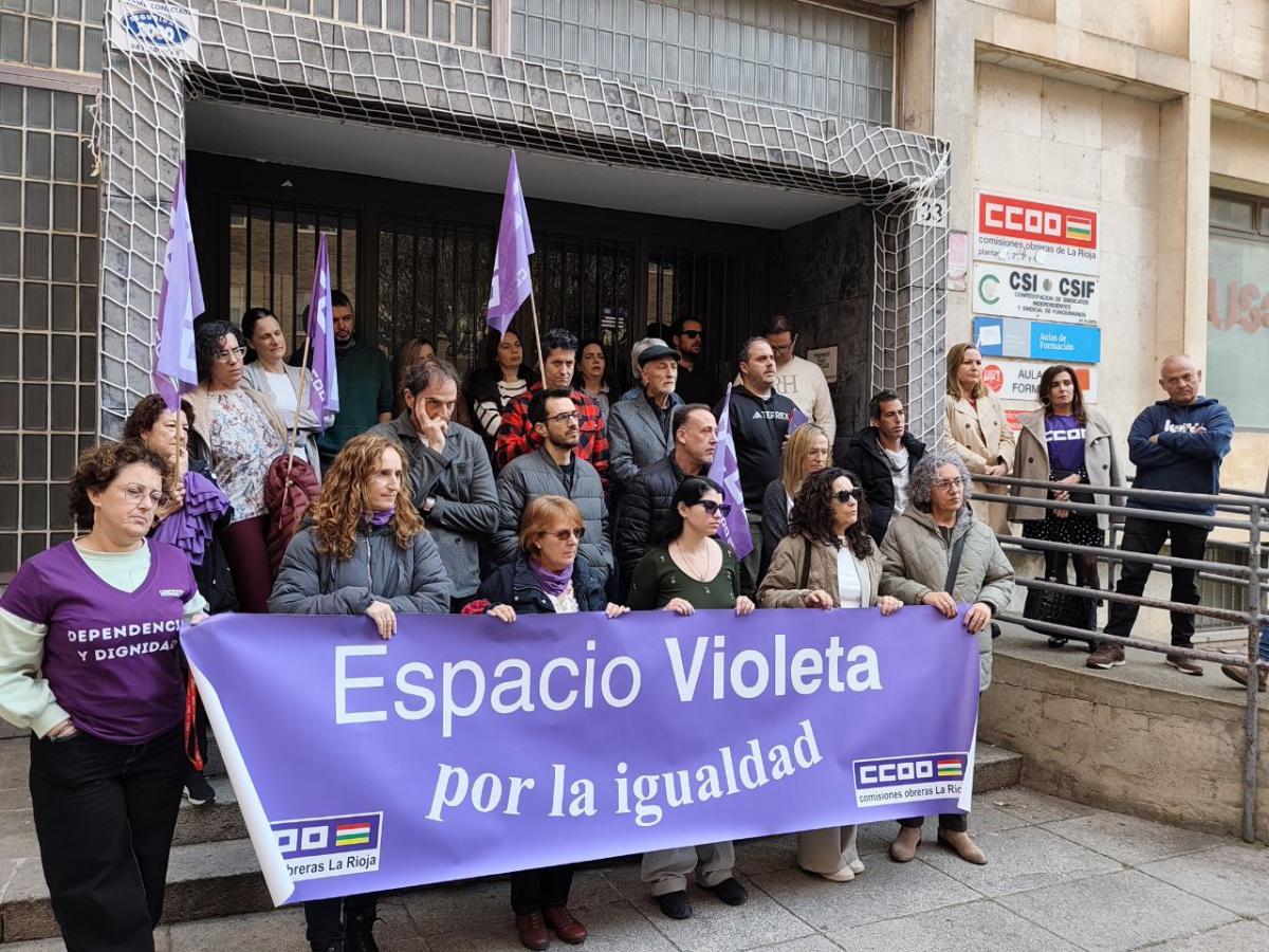 concentración del espacio violeta