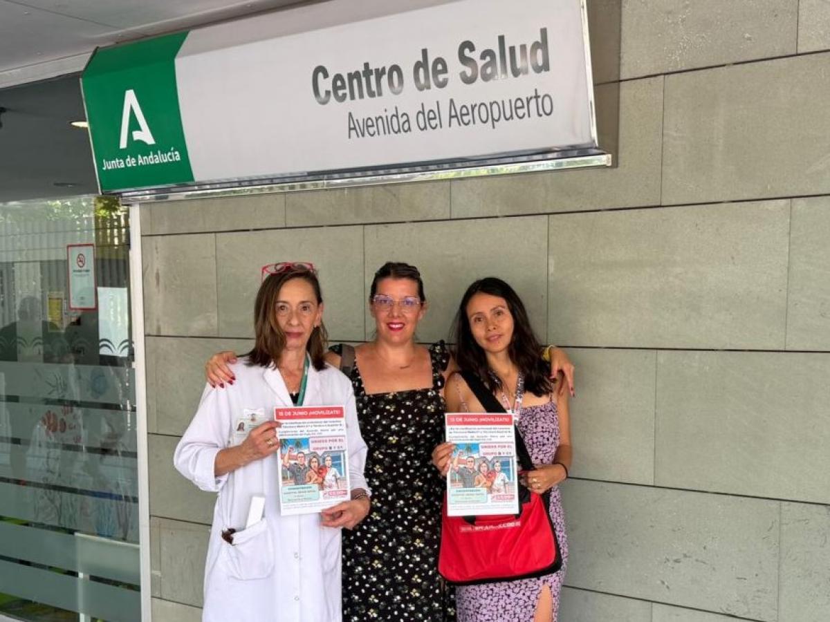 CCOO denuncia la falta de TCAE y la sibrecarga laboral que soportan.
