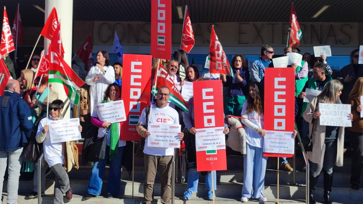 Movilización en Huelva.