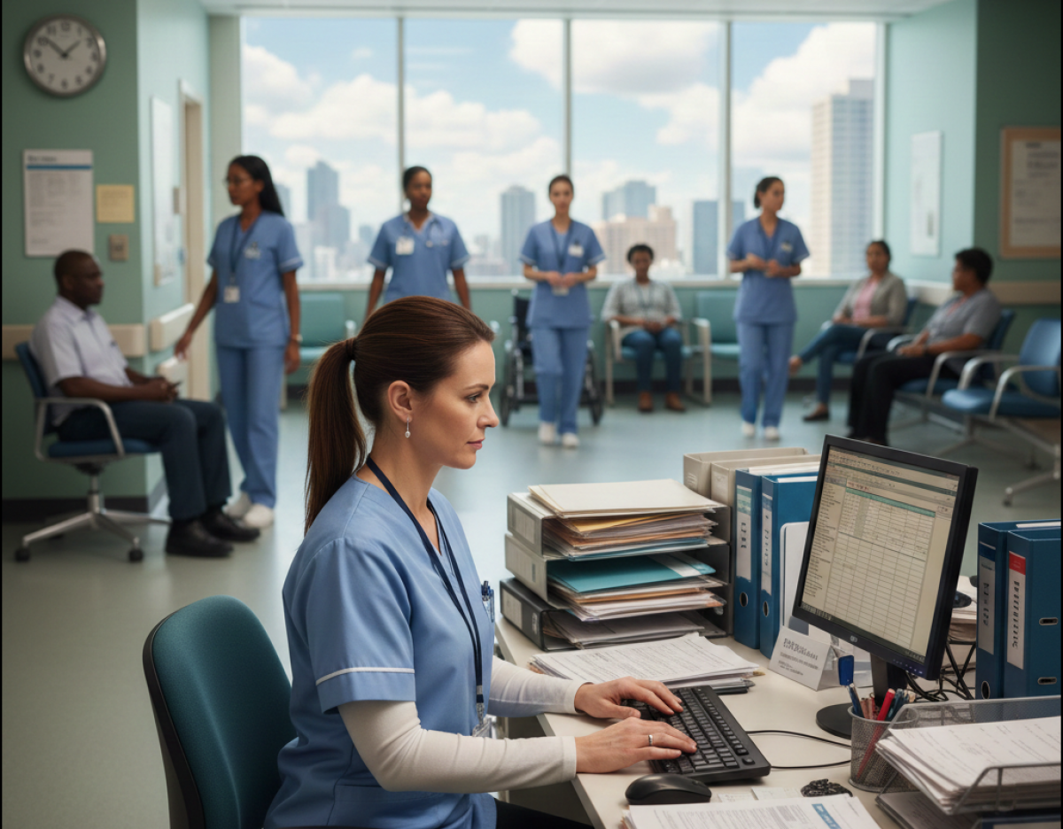 Auxiliar administrativa sanitaria