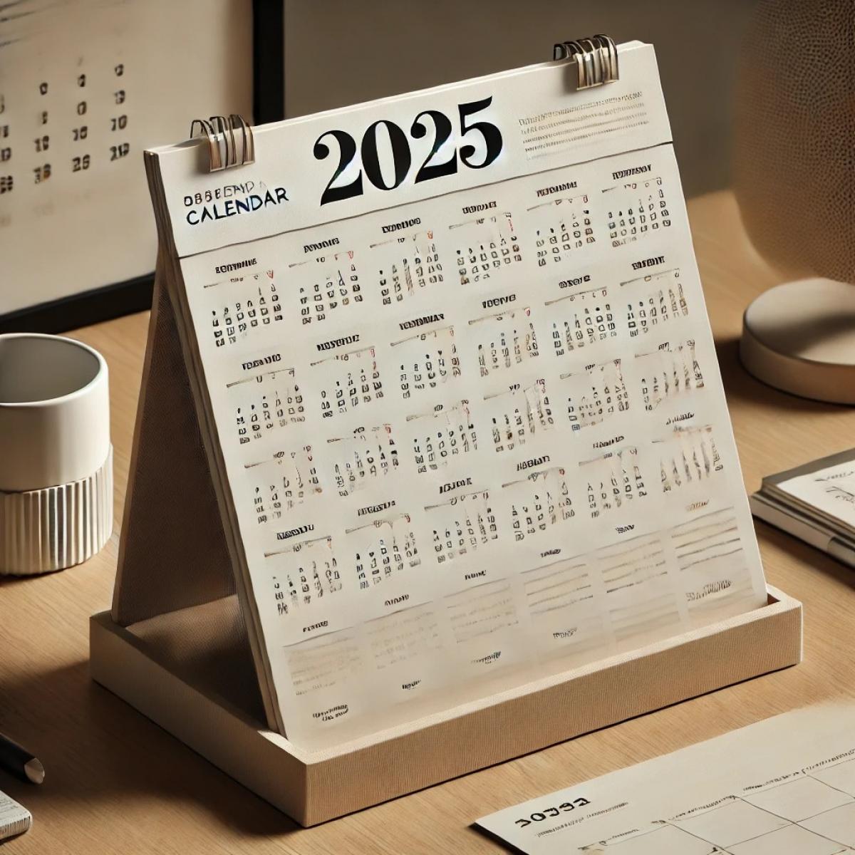 Calendario 2025