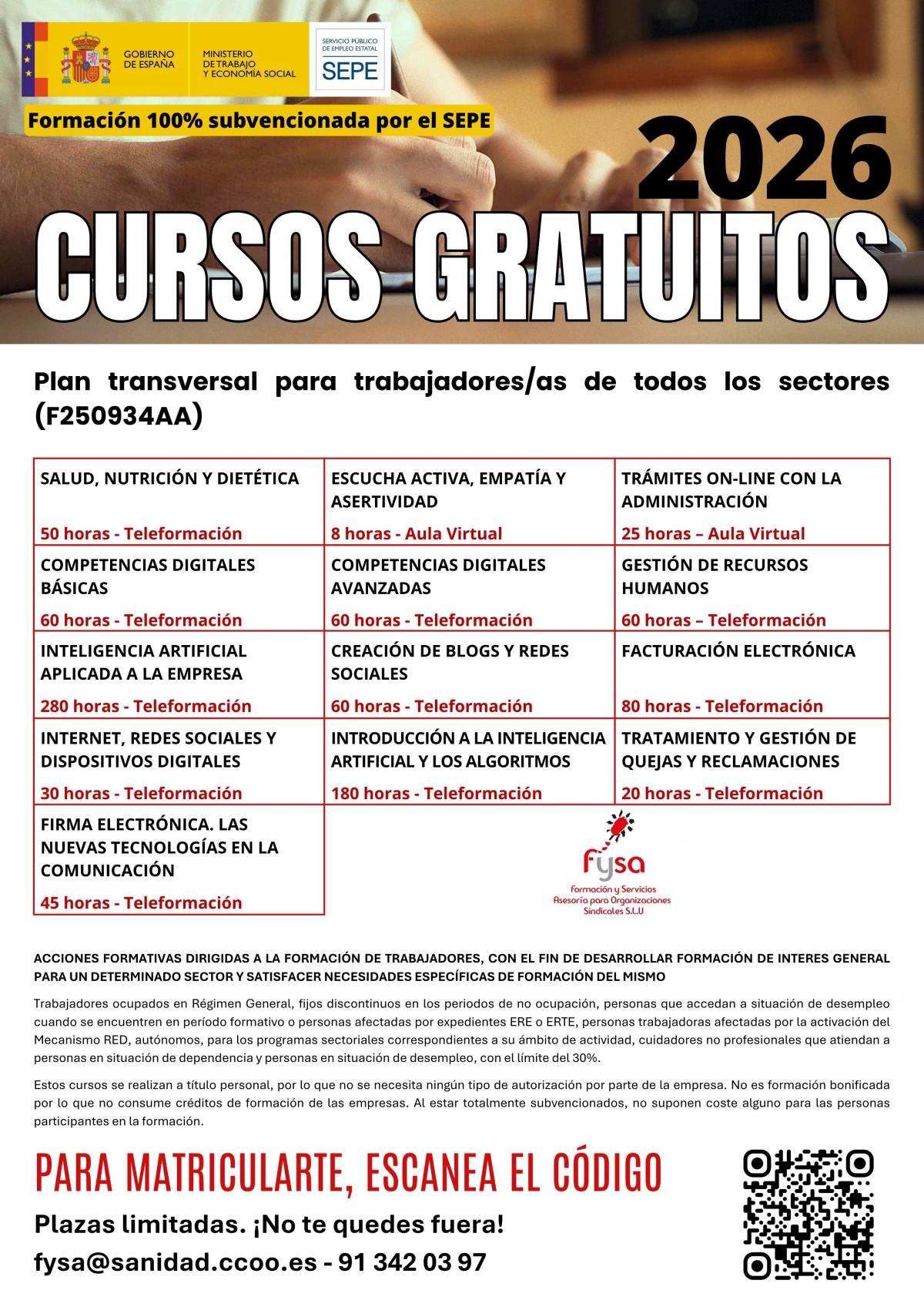 Cursos Gratuitos 2026